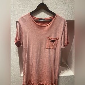 Scotch & Soda Orange Men’s T-Shirt